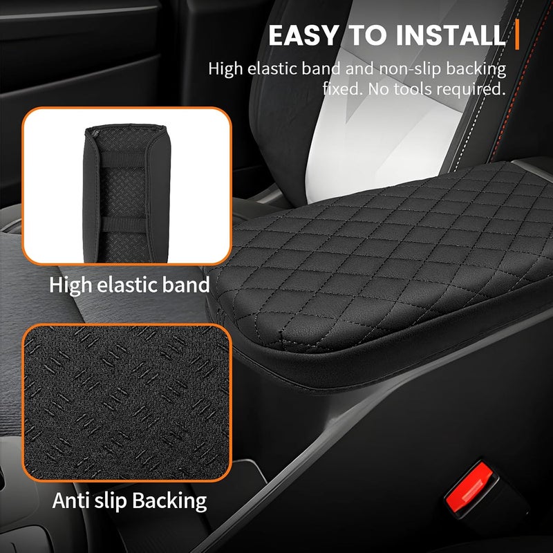 Rilsen Car Center Console Cover Armrest Cover for 2024 2025 2026 Chevy Trax, Armrest Cover Center Console Pad Interior Accessories Car Armrest Seat Box Cover Protector - Image 5